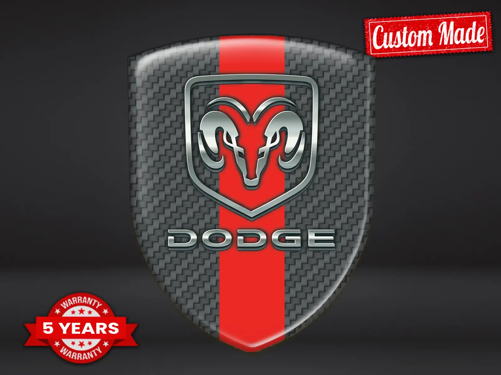 Dodge Stoßsticker Auto Limitiert Premium Pro
